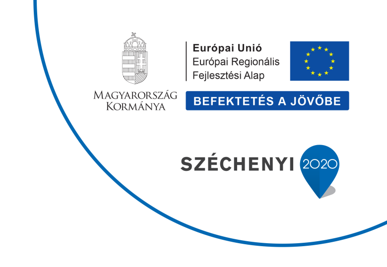 Széchenyi 2020, Magyarország Kormánya, „Befektetés a jövőbe”, ERFA log