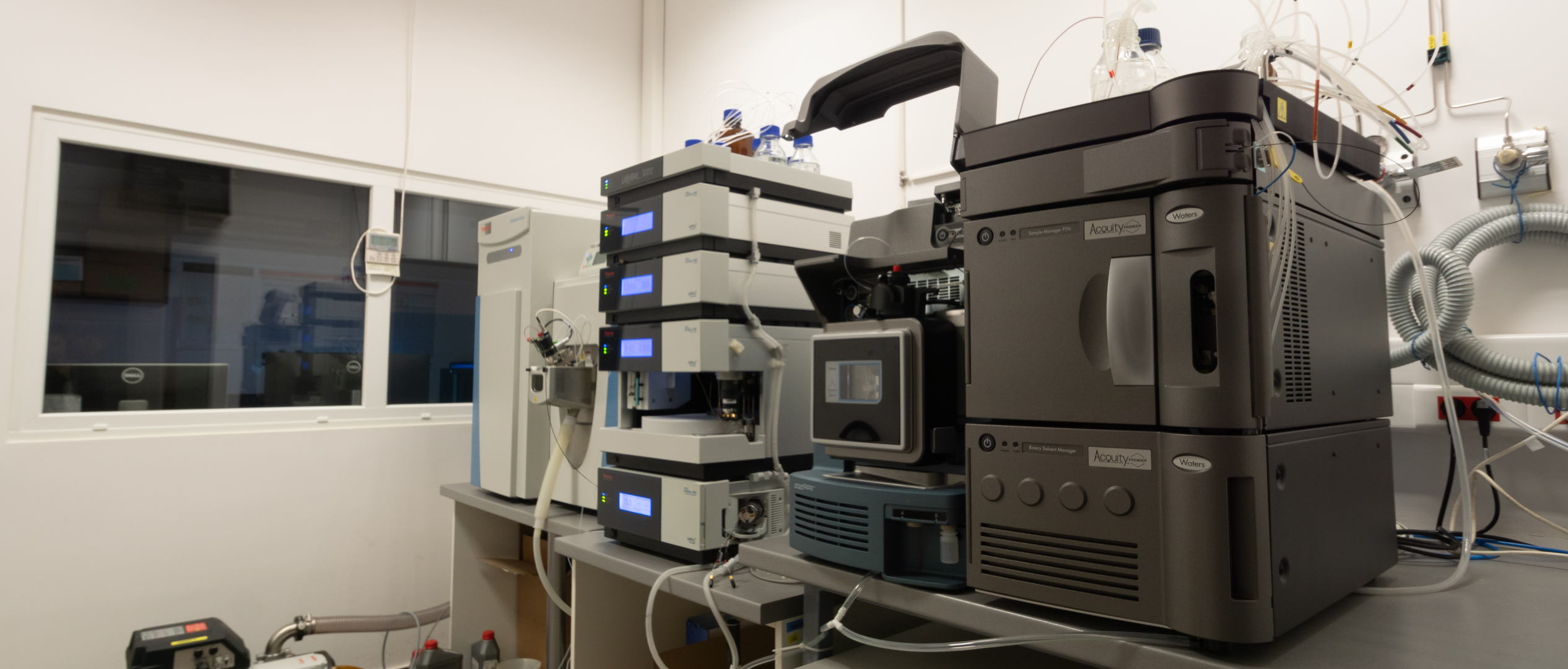 Instrumentation of the Metabolmics lab